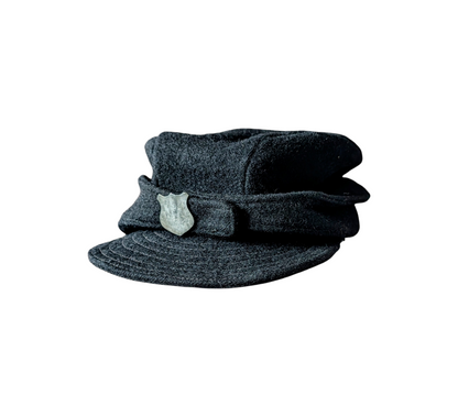 RARE ORIGINAL WW2 CAP FOR GERMAN PoW CAMP MILAG NORD INMATE
