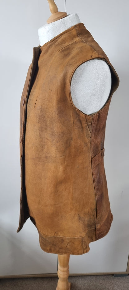 Fantastic WW2 ATS Ladies Leather Jerkin, Dated 1942