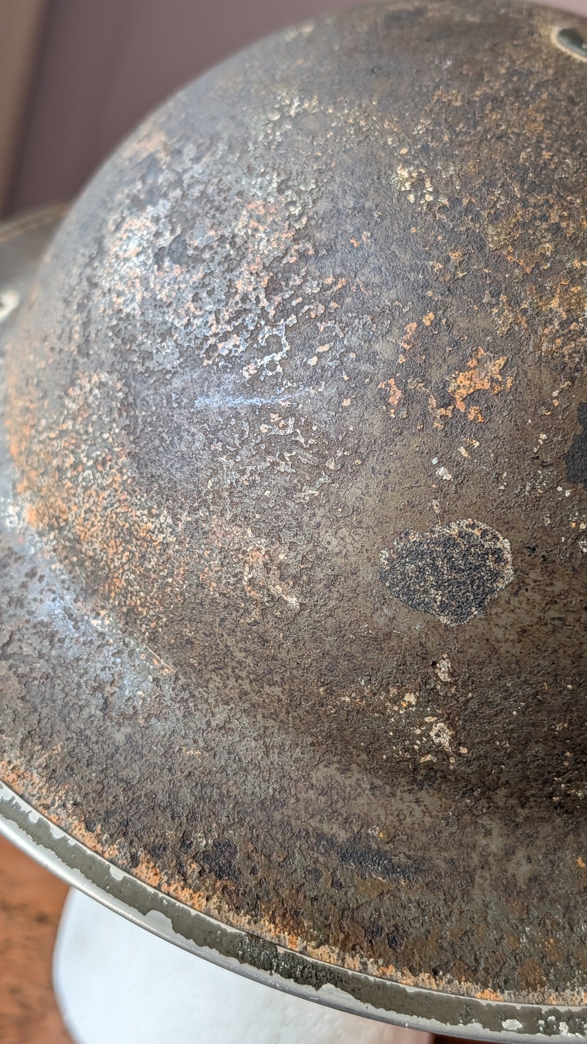 SOLD! Early WW2 Dunkirk Era British Army Brodie Helmet Dated 1939, Attributed