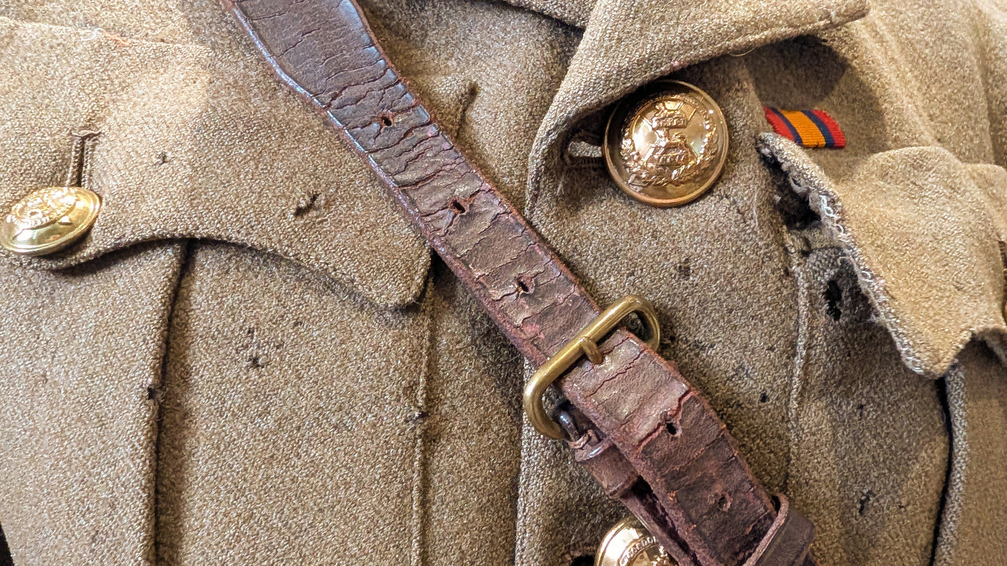 Pre WW1 Gordon Highlanders Majors Cutaway Cuff Rank Jacket, Glengarry & Kilt attributed to Major Robert Walter Purvis 3rd Bn Gordon Highlanders