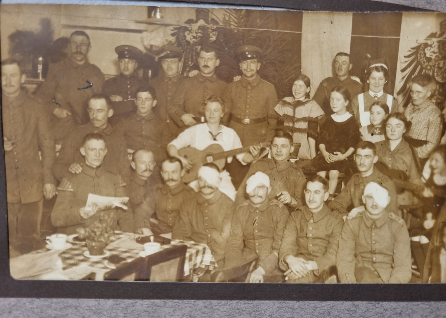 WW1 German Army Nurses Photo Album, 34 Photos