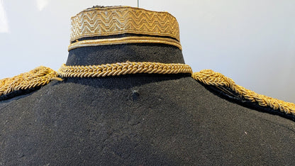 SOLD! Beautiful Original Early 20th Century 18th Hussars Full Dress Frogged Jacket