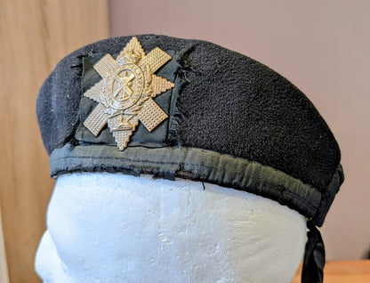WW2 Era British Army Royal Highlanders Black Watch Glengarry Cap