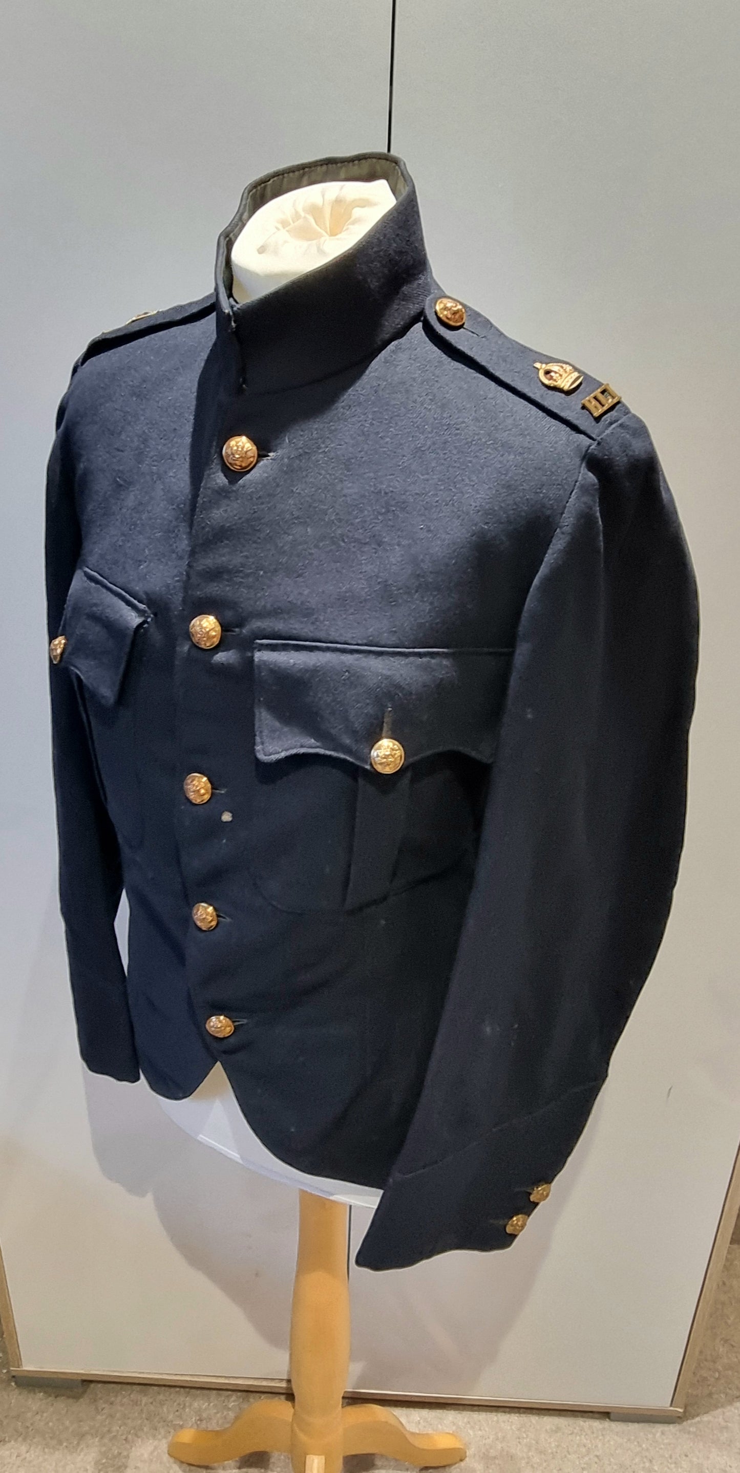 SOLD! WW1 WW2 HLI Cutaway No. 1 Blue Dress tunic