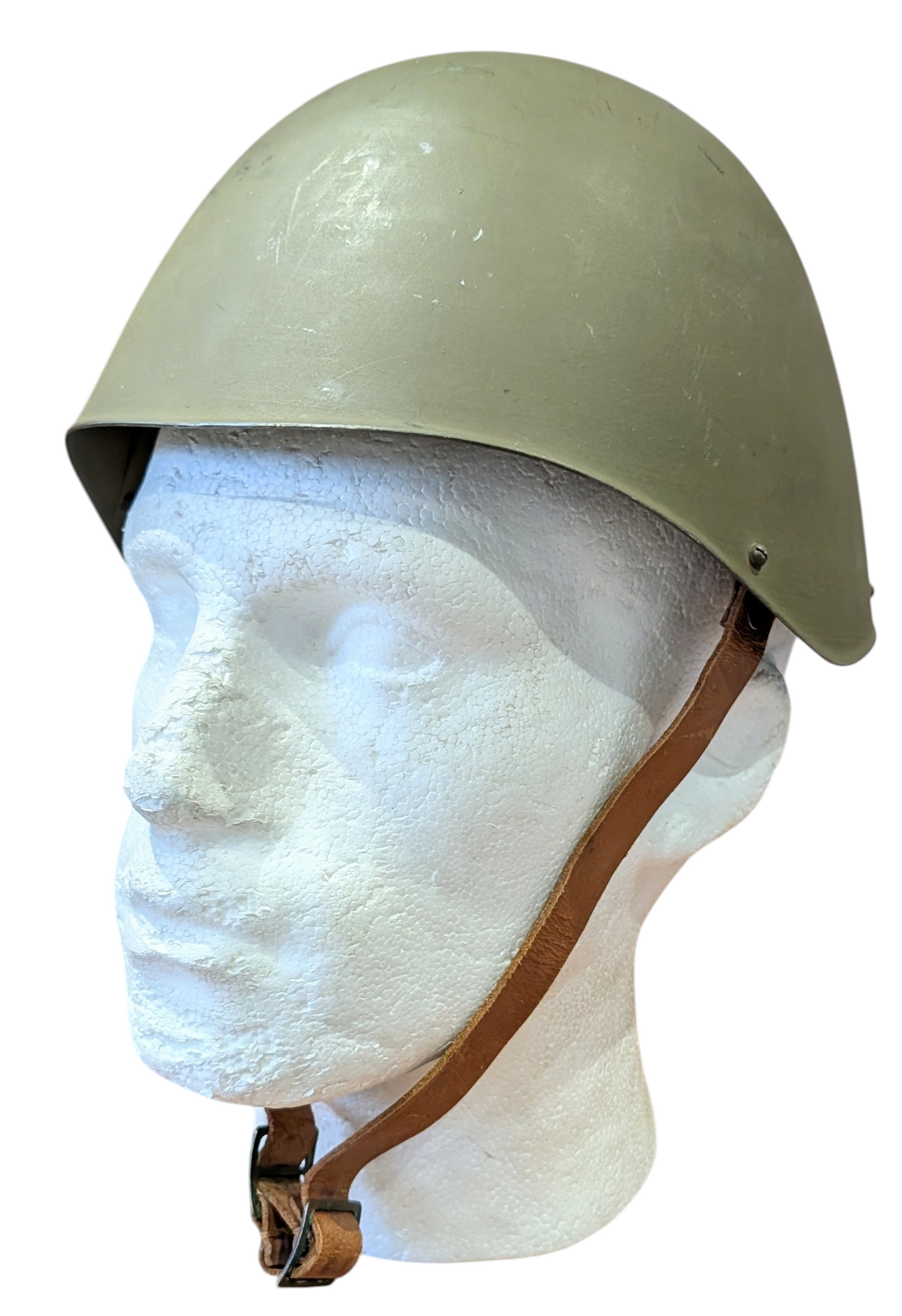 FANTASTIC WW2 GREEK ROYAL ARMY M36 COMBAT HELMET COMPLETE