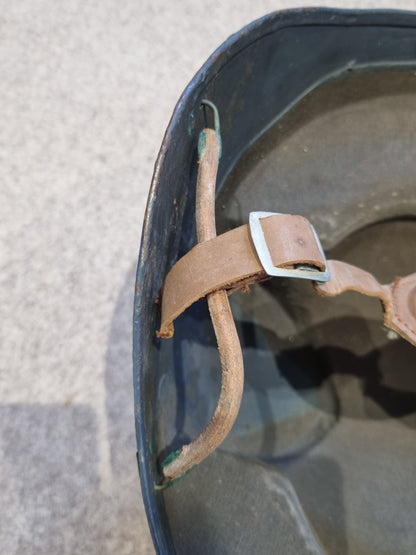 WW2 US Navy MK2 Talker Helmet Complete With Original Chinstrap