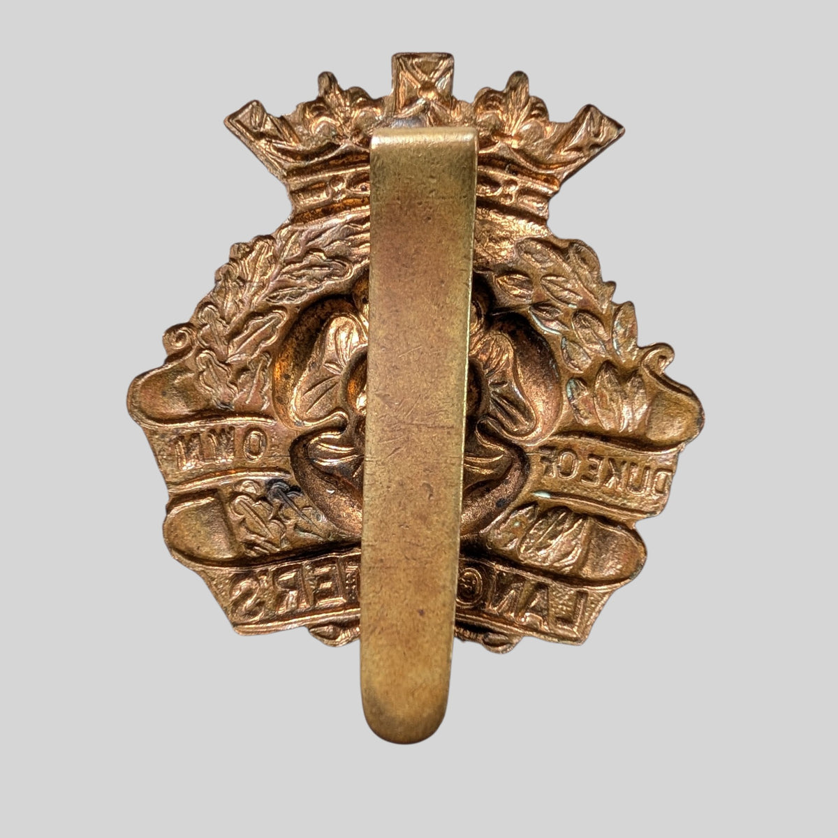 Duke Of Lancaster's Own Yeomanry Regiment Brass Cap Badge