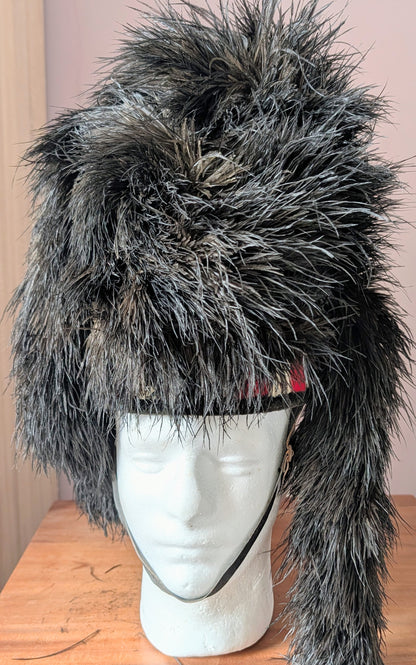 WW1 Era Black Watch Royal Highlanders 4 Tail Feather Bonnet