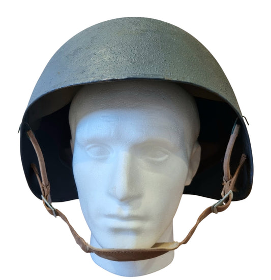 SOLD! WW2 US Navy MK2 Talker Helmet Complete With Original Chinstrap