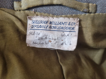 WW1 British Army Lieutenant Uniform Jacket Royal Warwickshire Regiment & Sam Browne