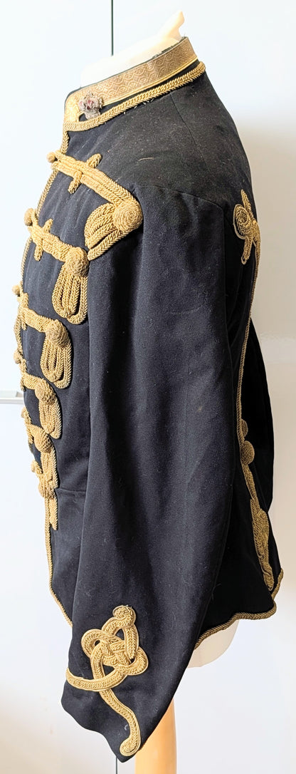 SOLD! Beautiful Victorian 11th Hussars Full Dress Frogged Jacket & Crossbelt 1870-80 Zulu War period