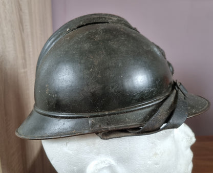 SOLD! WW1 French Army Infantry M15 Adrian Helmet