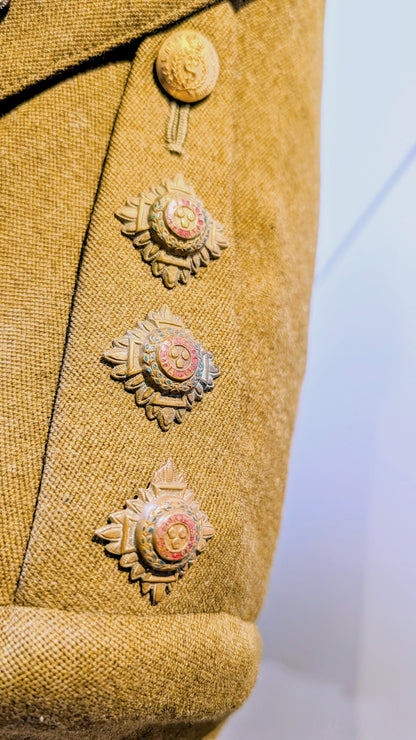 WW1 British Army Captain's Uniform Jacket Royal Army Medical Corps RAMC Named