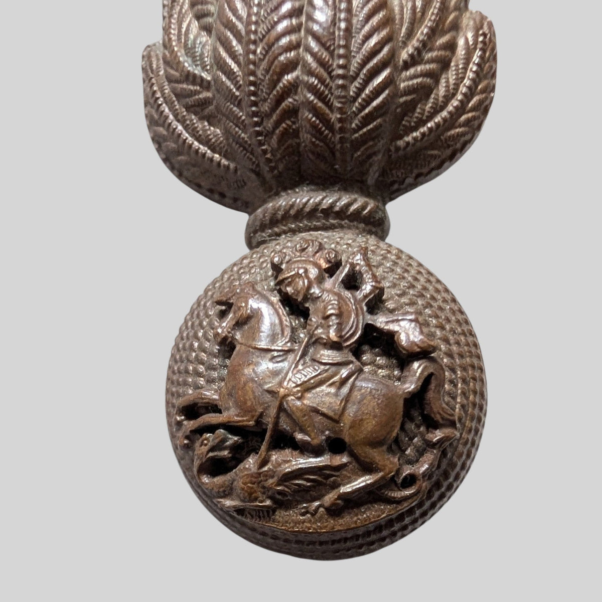 Sold! Rare WW1 Northumberland Fusiliers Officers Bronze Collar Badge