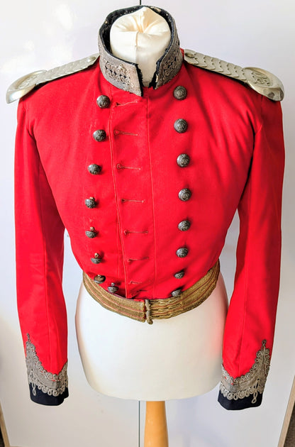 Beautiful Victorian Queen's Own Worcestershire Yeomanry Cavalry Coatee 1837-41