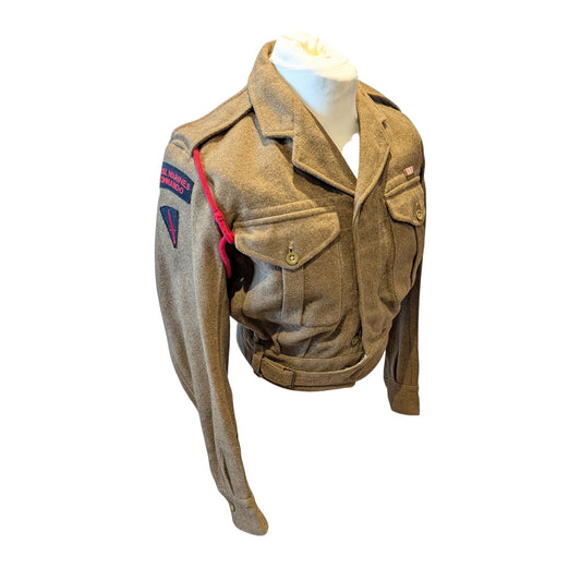 1954 British Army Royal Marine Commando Battledress & Trousers Named