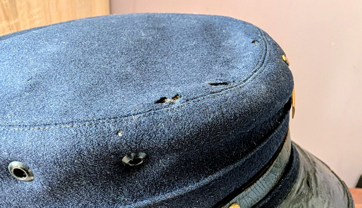 M1895 US Army Forage Cap 7th Infantry Company B New York Dated 1903
