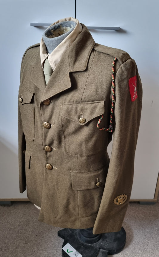 SOLD! WW2 Ladies ATS Warrant Officer’s Uniform, Jacket, Shirt & Tie - Central Midlands District