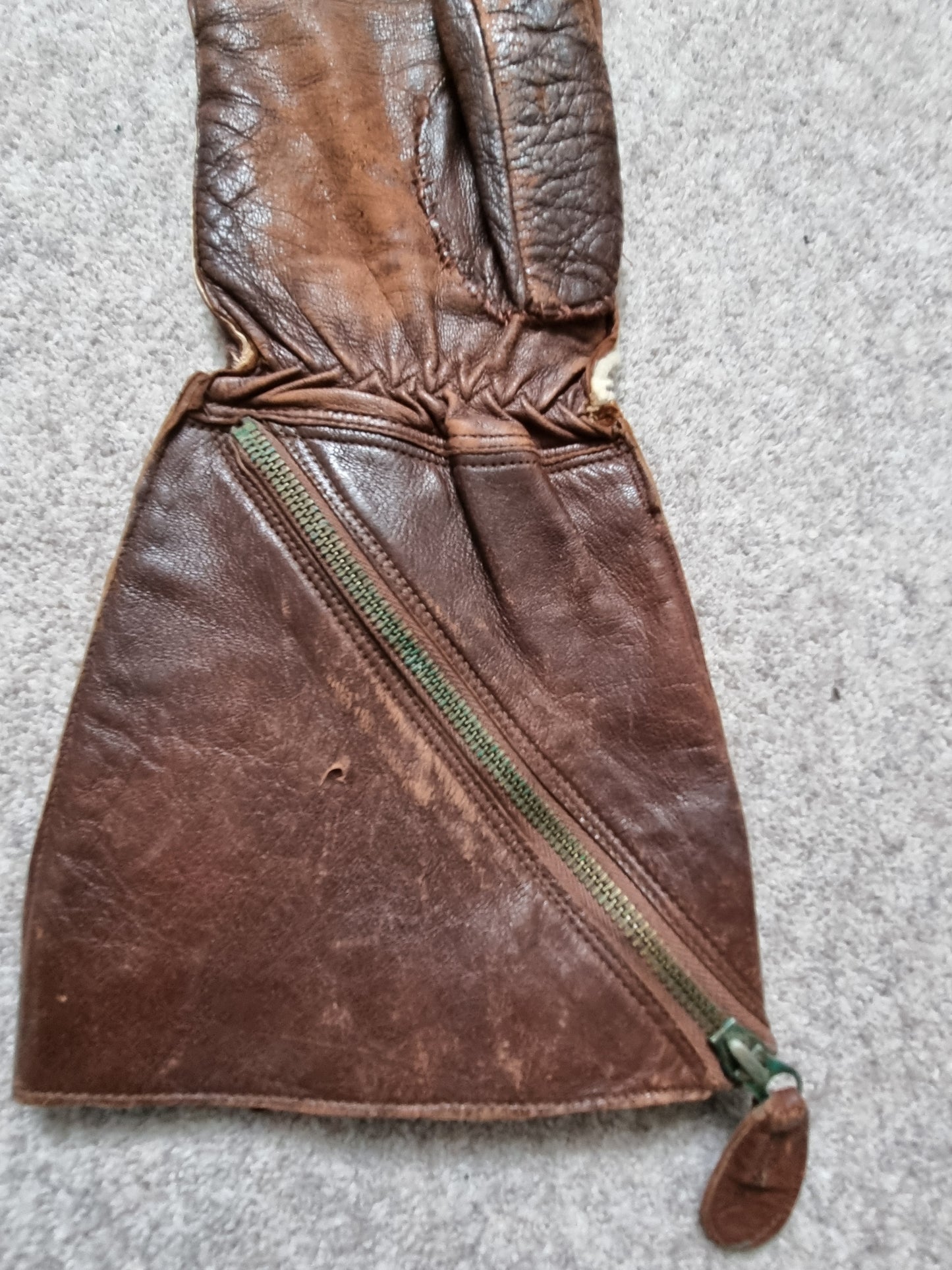 WW2 1941 Pattern RAF Flying Gloves, Air Ministry Stamped