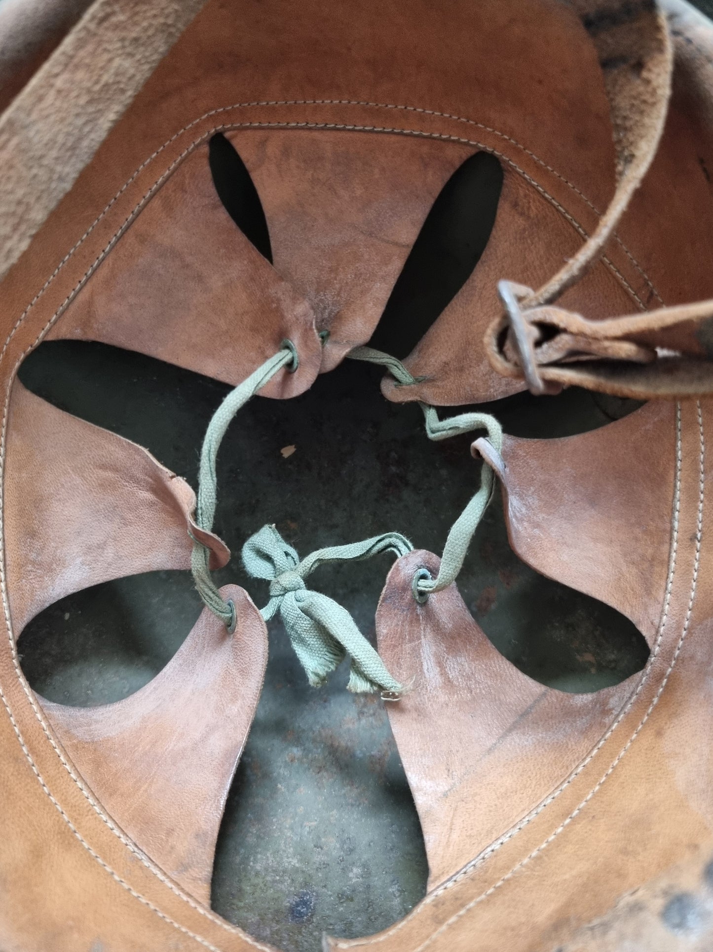 Spanish Civil War Used Czechoslovakian Vz30 Helmet