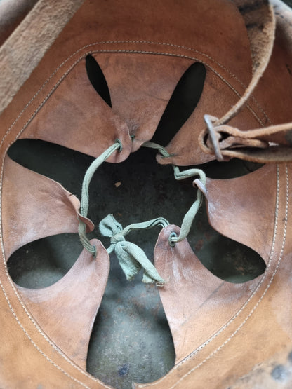 Spanish Civil War Used Czechoslovakian Vz30 Helmet