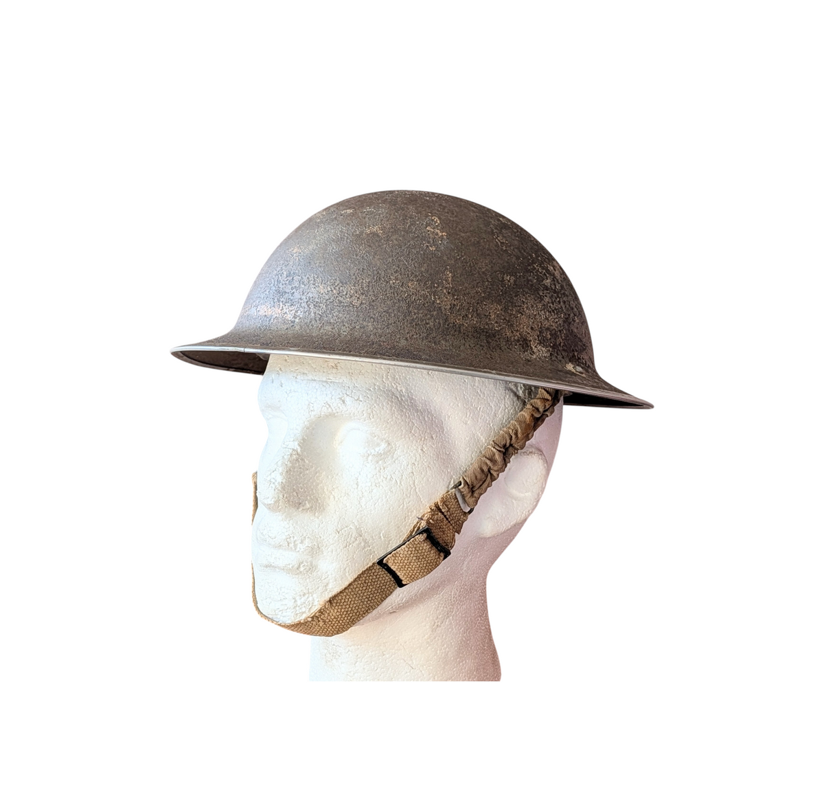 SOLD! Early WW2 Dunkirk Era British Army Brodie Helmet Dated 1939, Attributed