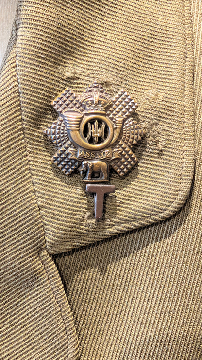 Fantastic WW1 9th Bn Glasgow Highlanders HLI Territorial Major's Cutaway Cuff Rank Jacket to an MC Winner