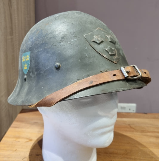 SOLD! WW2 Swedish M21 (2nd Pattern) Helmet