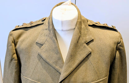 WW2 Royal Engineers Captain's Uniform Service Jacket 1941 Named