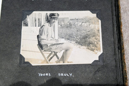 SOLD! WW2 RCAF Flying Log Book E  W Burchett With 2 Of His Photo Albums