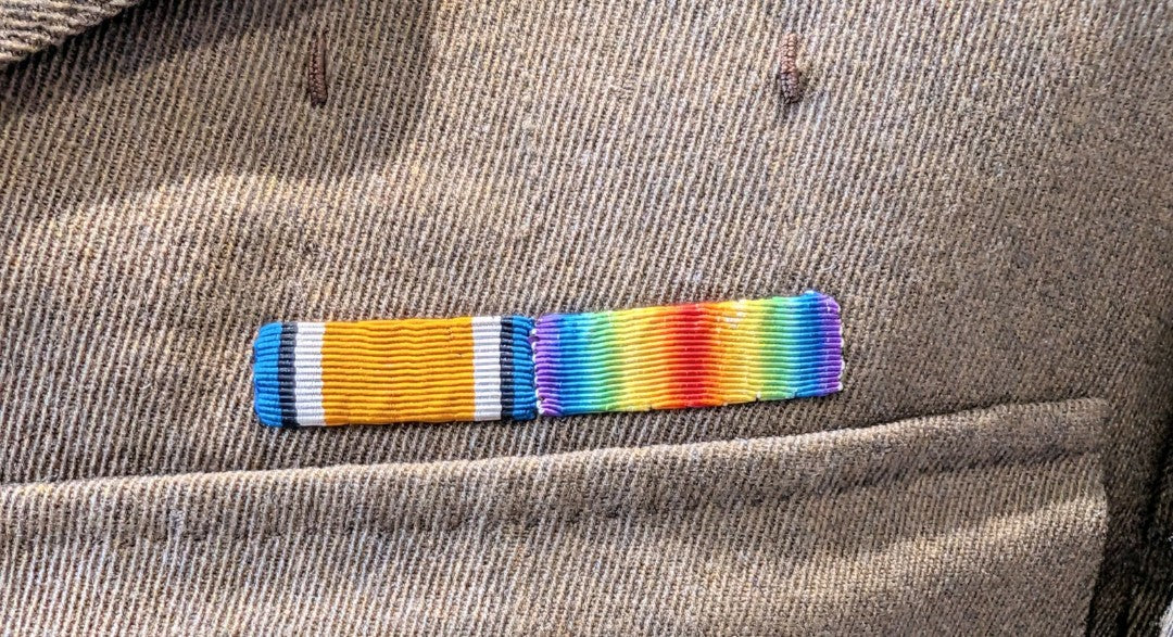WW1 British Army Captain's Rifle Brigade Uniform Jacket Dated 1918
