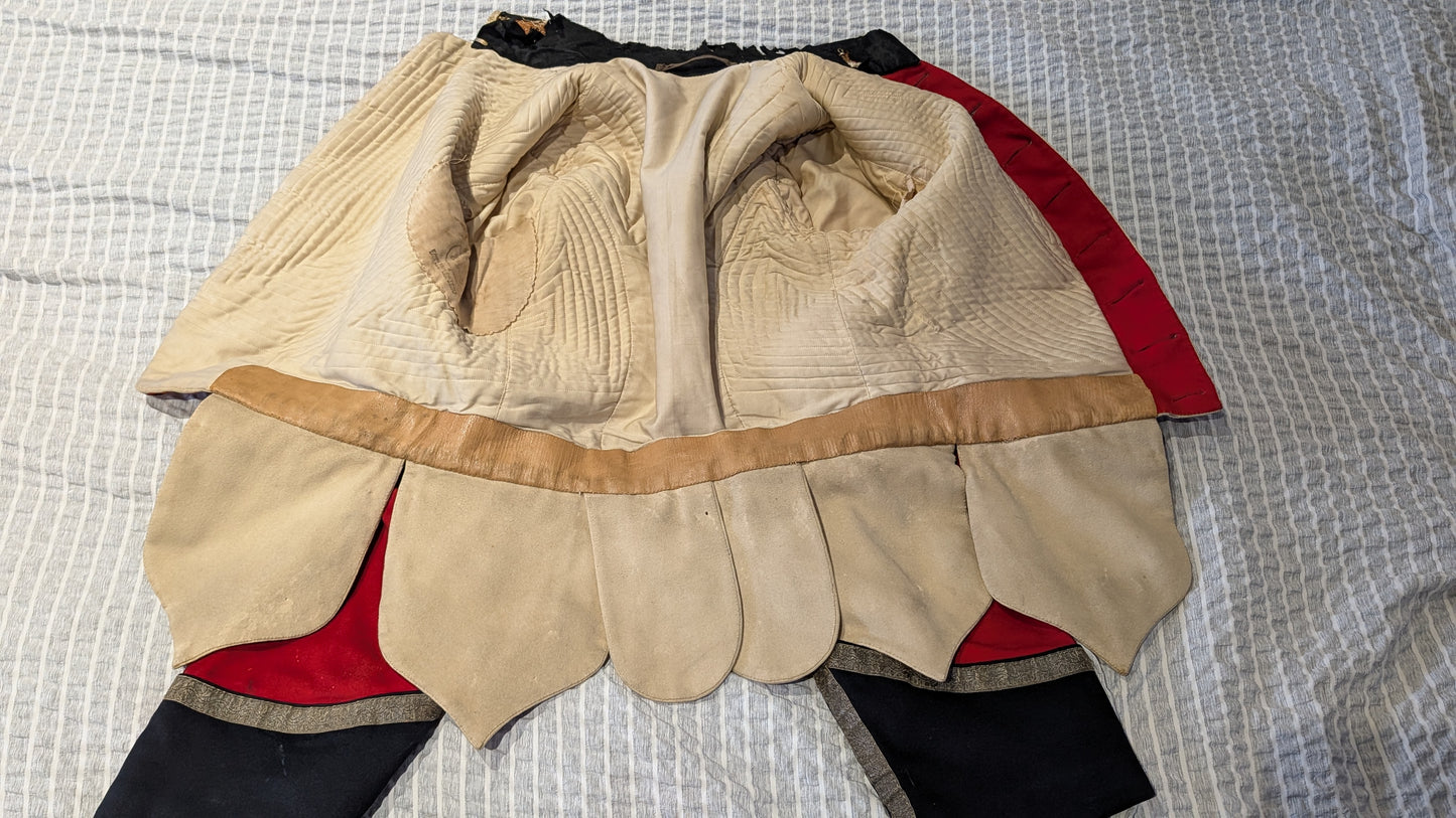 Victorian 10th Lanarkshire Glasgow Highlanders Officer's Doublet 1881