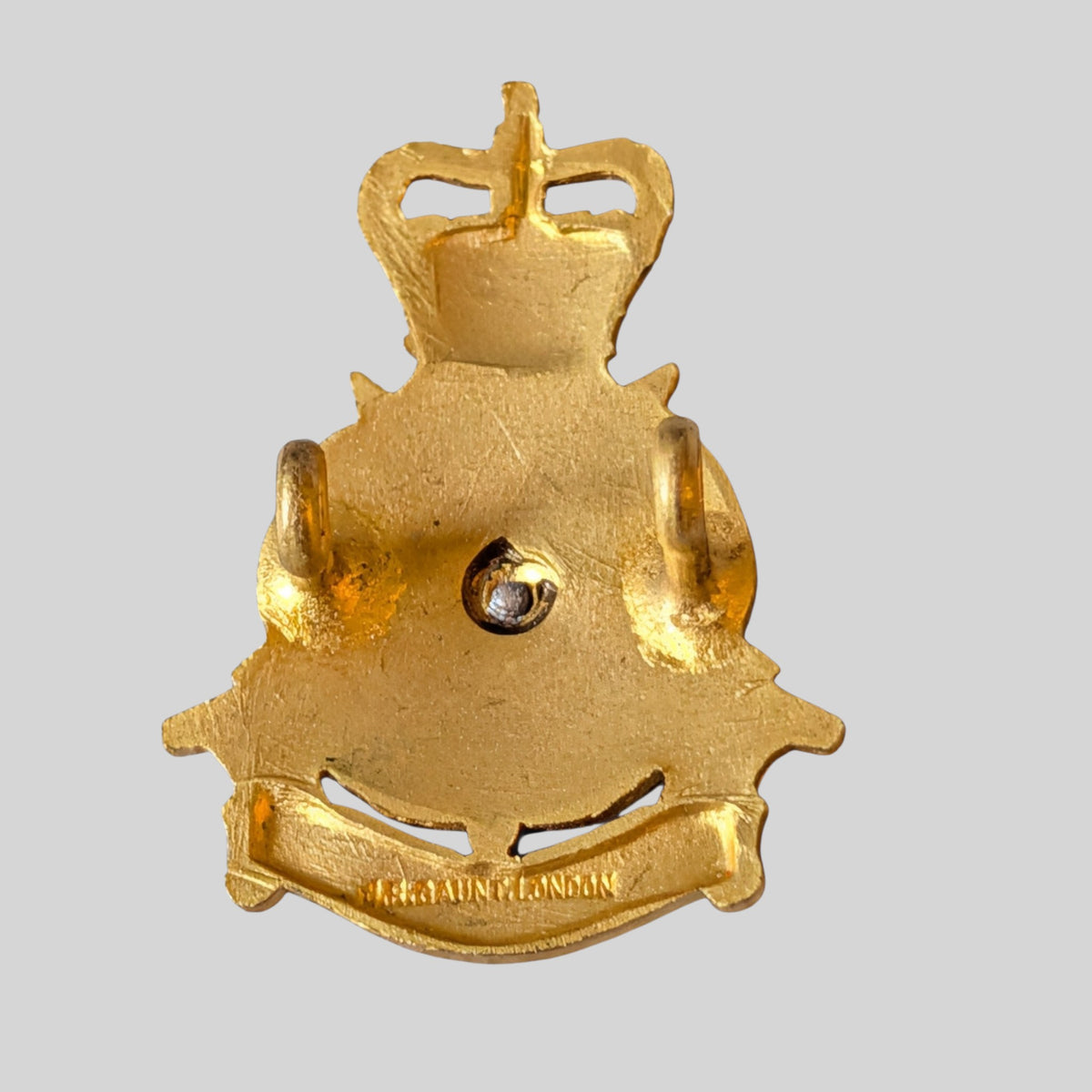 Fine Quality Yorkshire Brigade Officers Silver & Gilt Cap Badge 1958-69