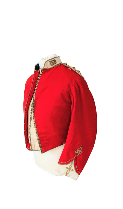 Victorian South Staffordshire Scarlet Undress Shell Jacket & Waistcoat