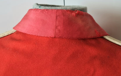 Victorian Durham Light Infantry Captain's Scarlet Mess Jacket