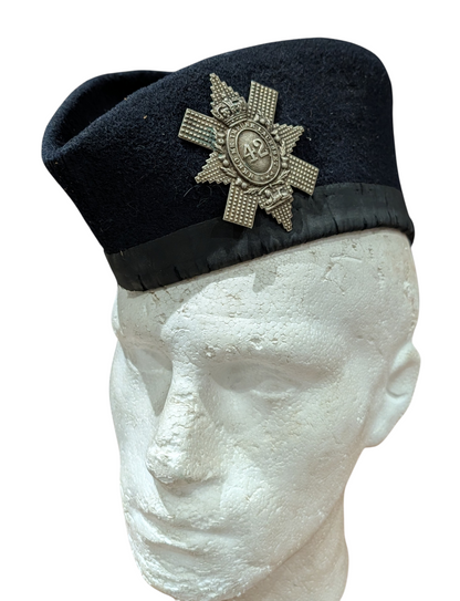 Rare Victorian British Army 42nd Regiment Of Foot Glengarry Cap