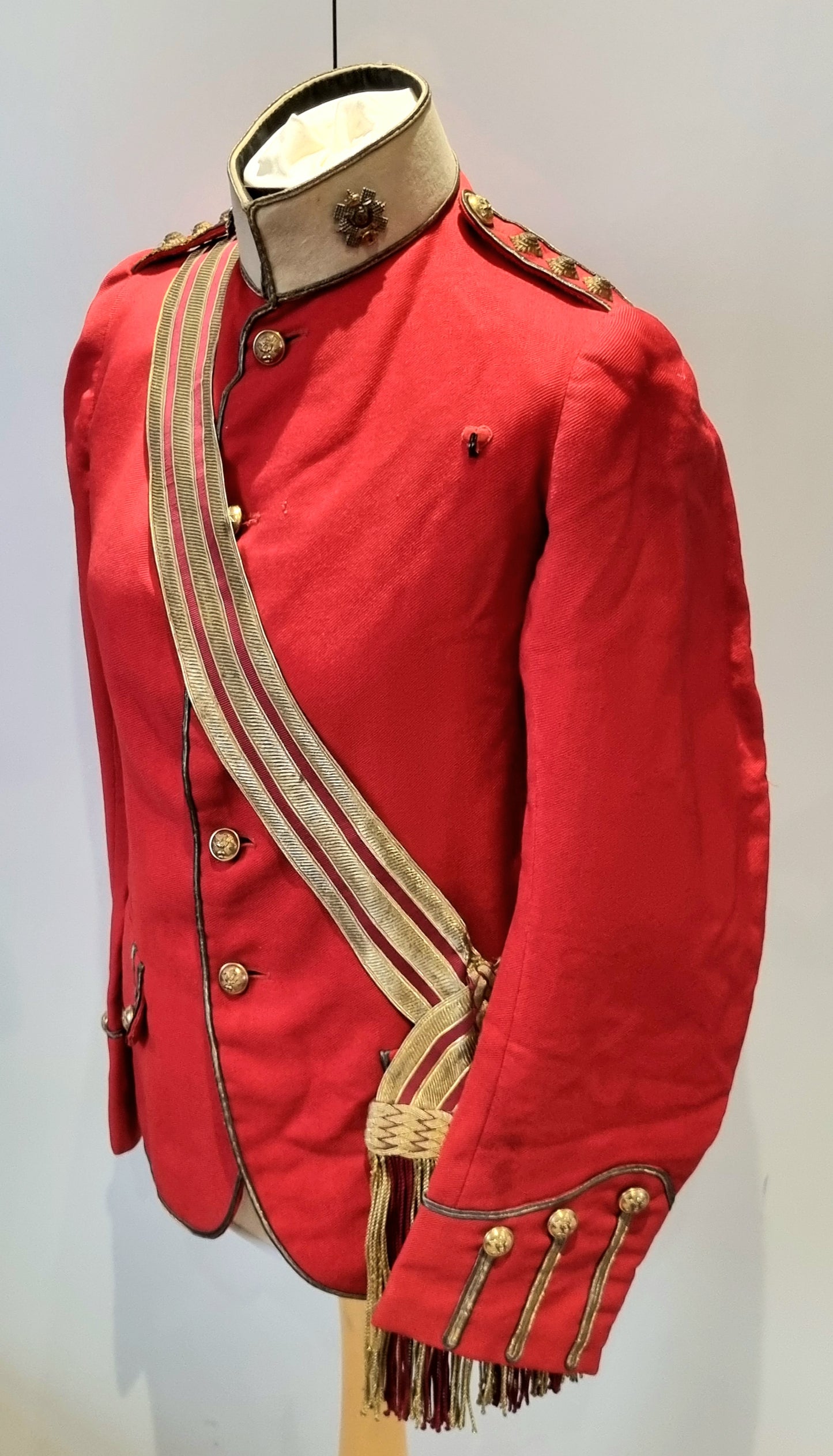 Rare Pre WW1 HLI Uniform Cutaway Jacket Beautiful Sash & Trews Breeches