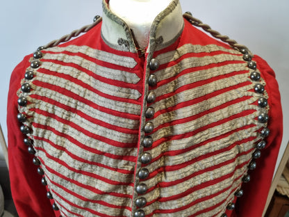 Superb Victorian Westmorland & Cumberland Hussars Shell Jacket & Trousers, Dated 1889