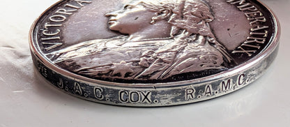 Boer War, WW1 & WW2 Medal Quintet & Service Papers QMS JAMES ALEXANDER COX RAMC Cook MID
