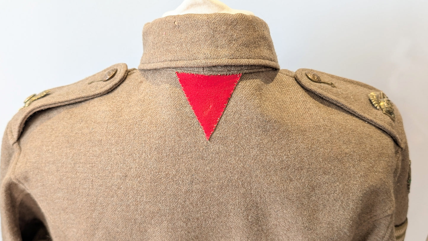 WW1 1902 Pattern ORs Tunic Jacket Lancashire Fusiliers Staff Sergeant 1916