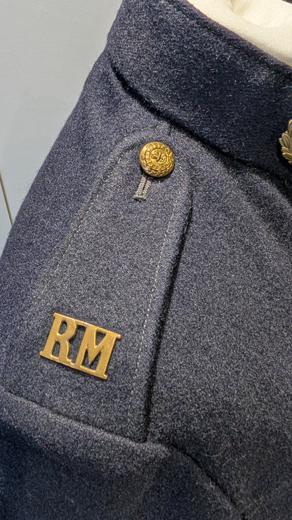 Pre 1953 Royal Marines Corporal's No1 Blue Dress Tunic WW2 Veteran