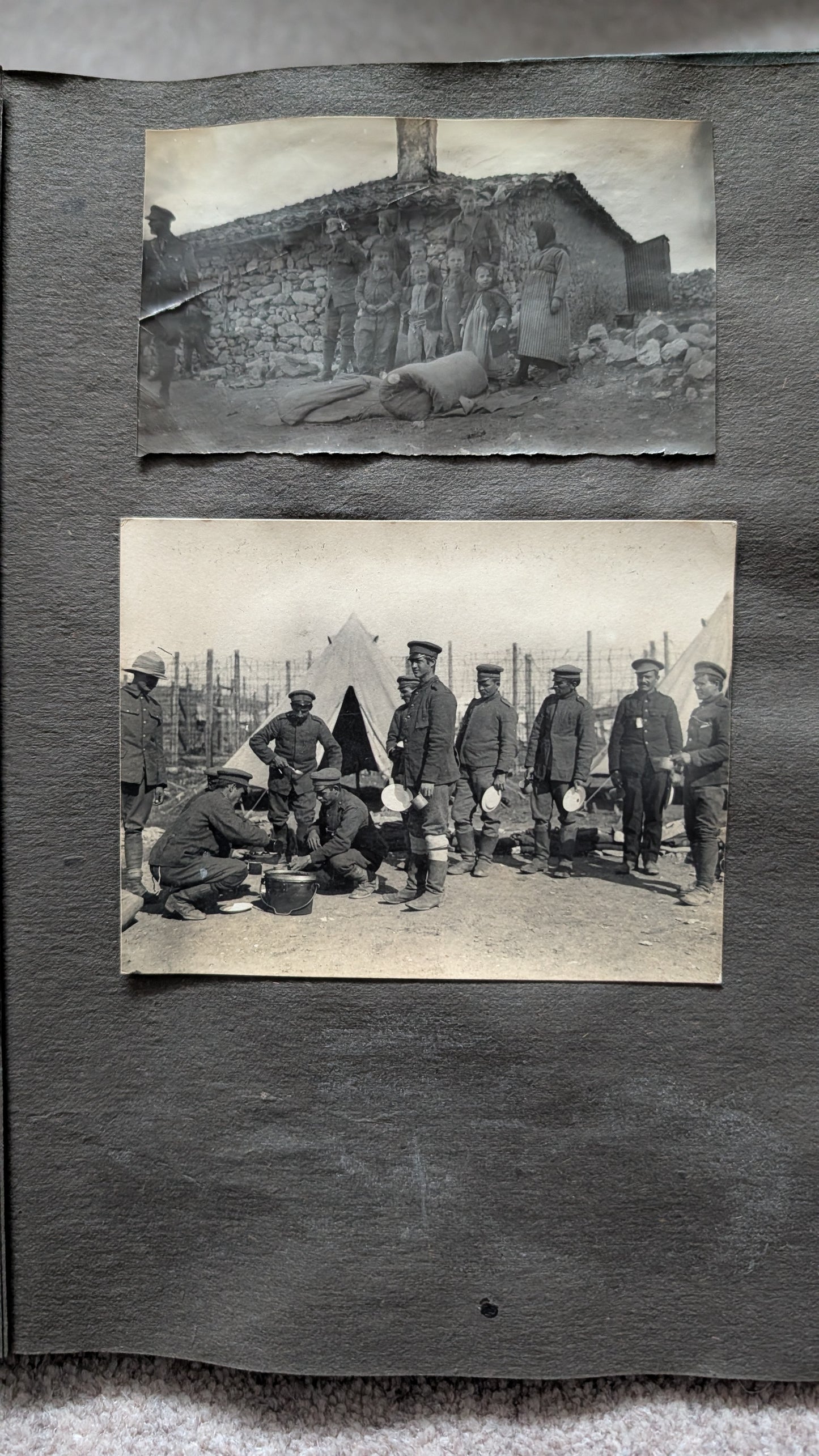 Very Rare WW1 British Army Greece Campaign Salonika Private Photo Album