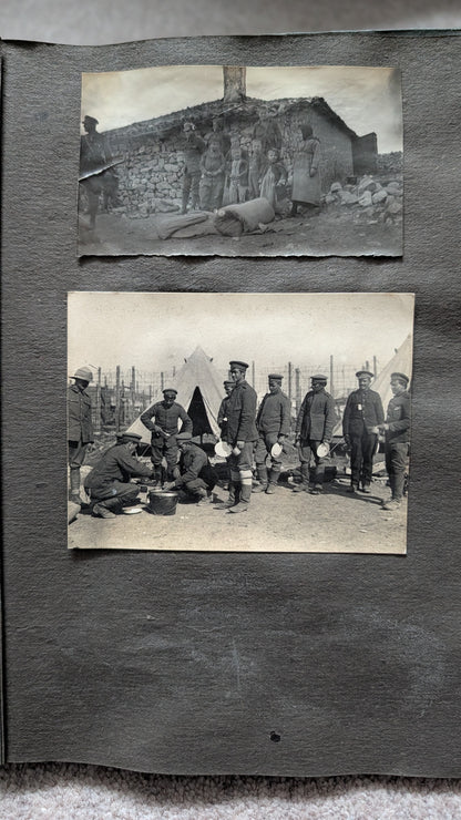 Very Rare WW1 British Army Greece Campaign Salonika Private Photo Album