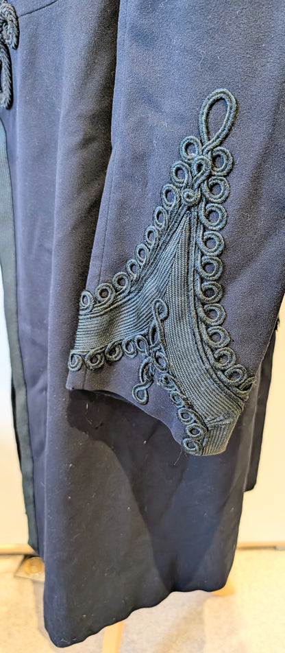 Beautiful Edwardian Majors Frock Dress Jacket Coat Boer War Veteran