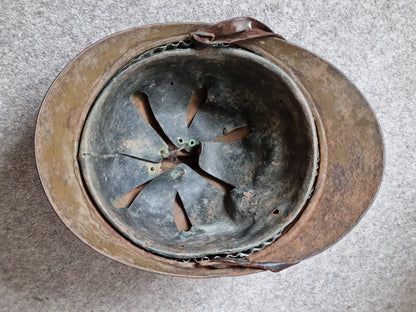SOLD! Rare WW1 French 7th Tirailleur Colonial Uniform & M1915 ‘Adrian’ Helmet Set