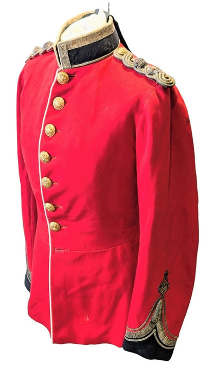 Edwardian British Army Royal Welch Fusiliers Scarlet Tunic Lt Colonel