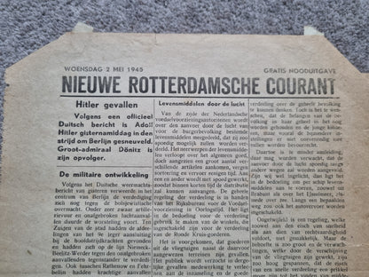 Rare WW2 Dutch Resistance Set - Plaque, Flag, Air Drop Leaflets & Newspapers