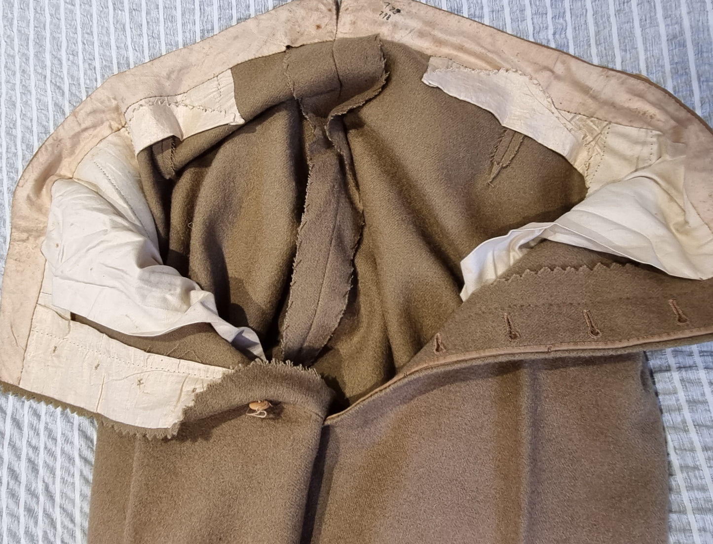 Incredibly Rare British Army Boer War Uniform Jacket Trousers & Sidecap of the 7th Earl Of Bathurst