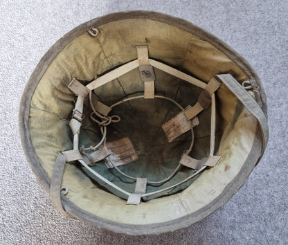 SOLD! Rare WW2 Japanese Army IJA Type 98 Bamboo Framed Pith Helmet dated 1943