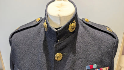 Pre 1953 Royal Marines Corporal's No1 Blue Dress Tunic WW2 Veteran